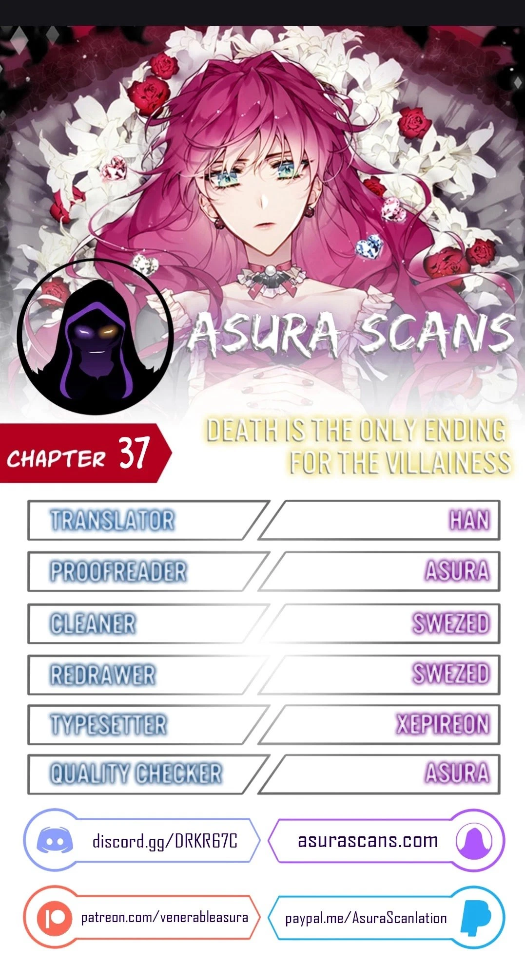 Death Is The Only Ending For The Villainess Chapter 37 — page 1