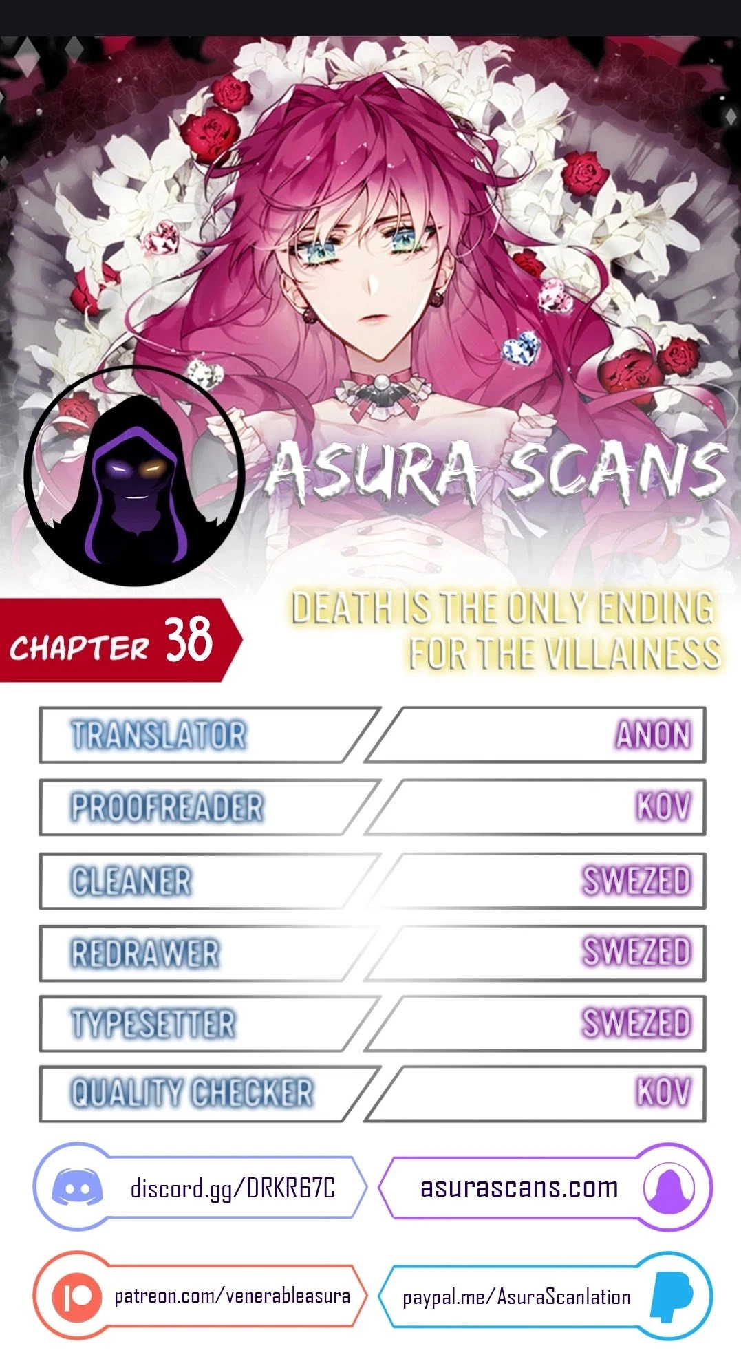 Death Is The Only Ending For The Villainess Chapter 38 — page 1