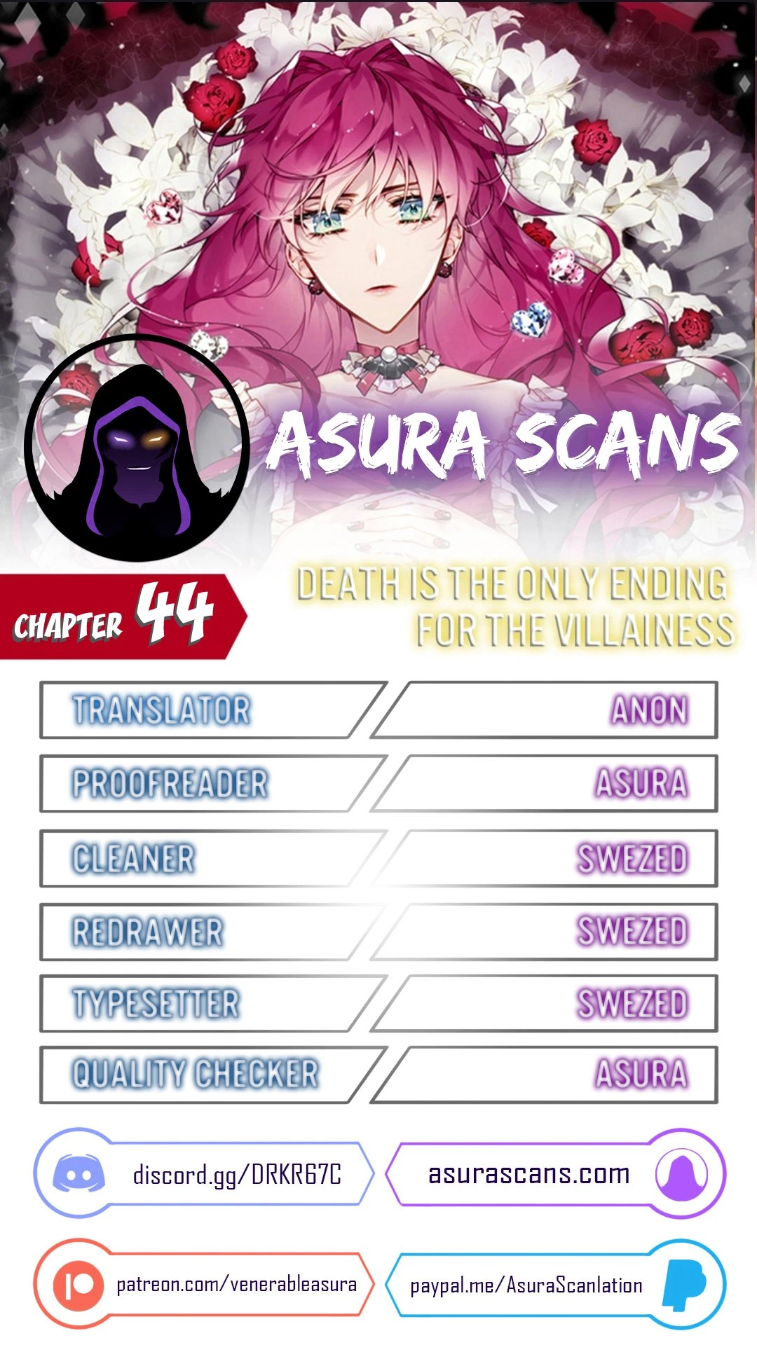 Death Is The Only Ending For The Villainess Chapter 44 — page 1