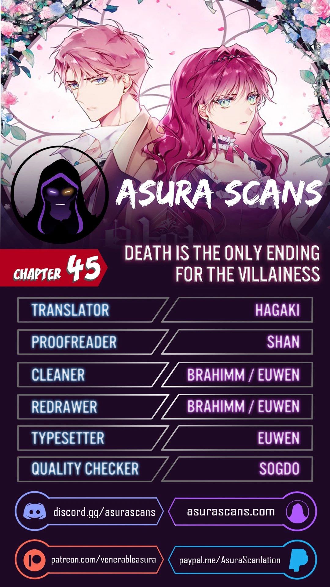 Death Is The Only Ending For The Villainess Chapter 45 — page 1