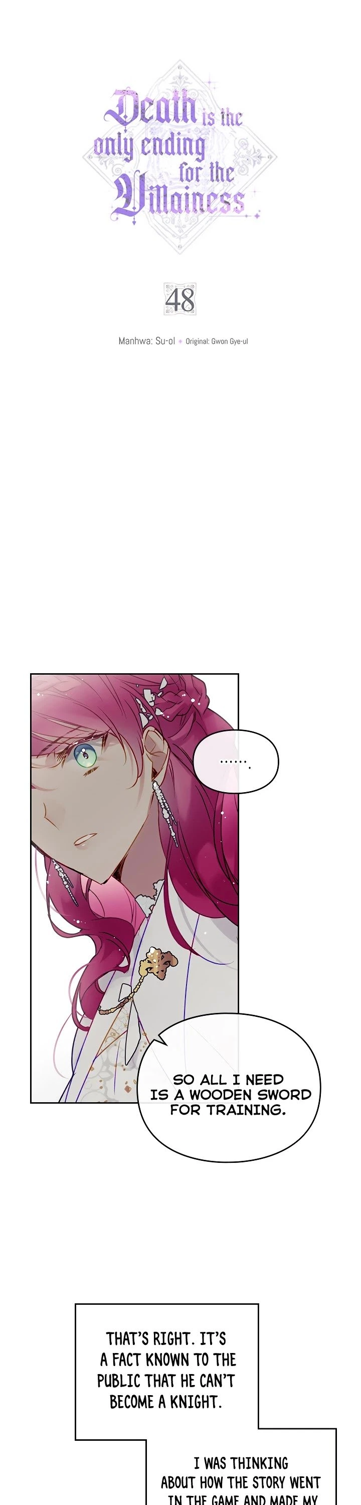 Death Is The Only Ending For The Villainess Chapter 48 — page 3