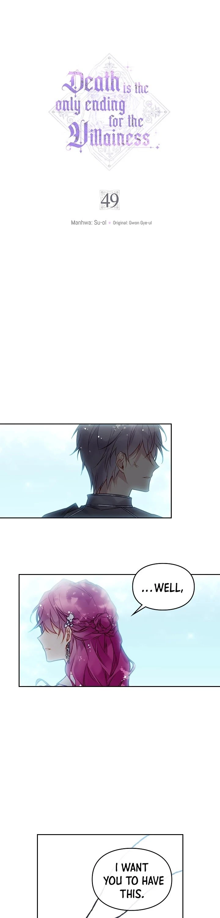 Death Is The Only Ending For The Villainess Chapter 49 — page 2