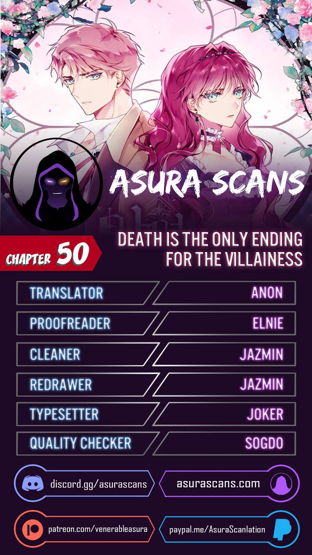Death Is The Only Ending For The Villainess Chapter 50 — page 1