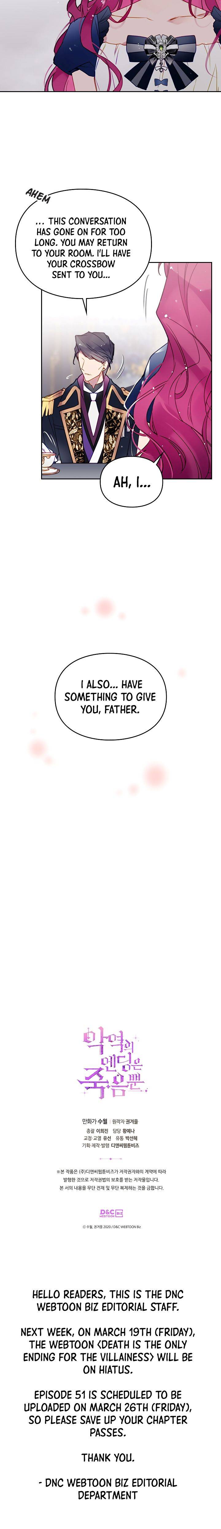 Death Is The Only Ending For The Villainess Chapter 50 — page 16