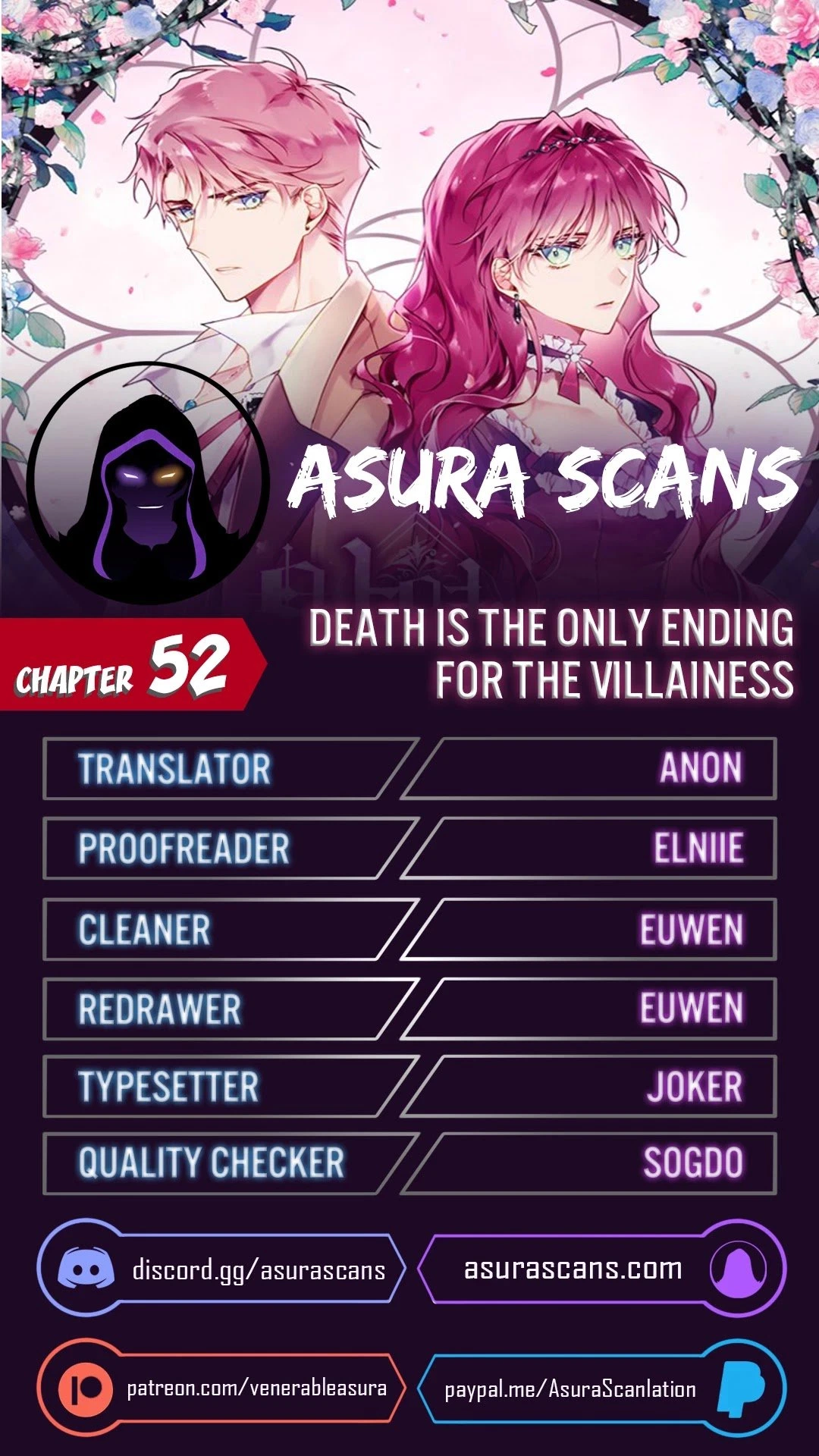 Death Is The Only Ending For The Villainess Chapter 52 — page 1