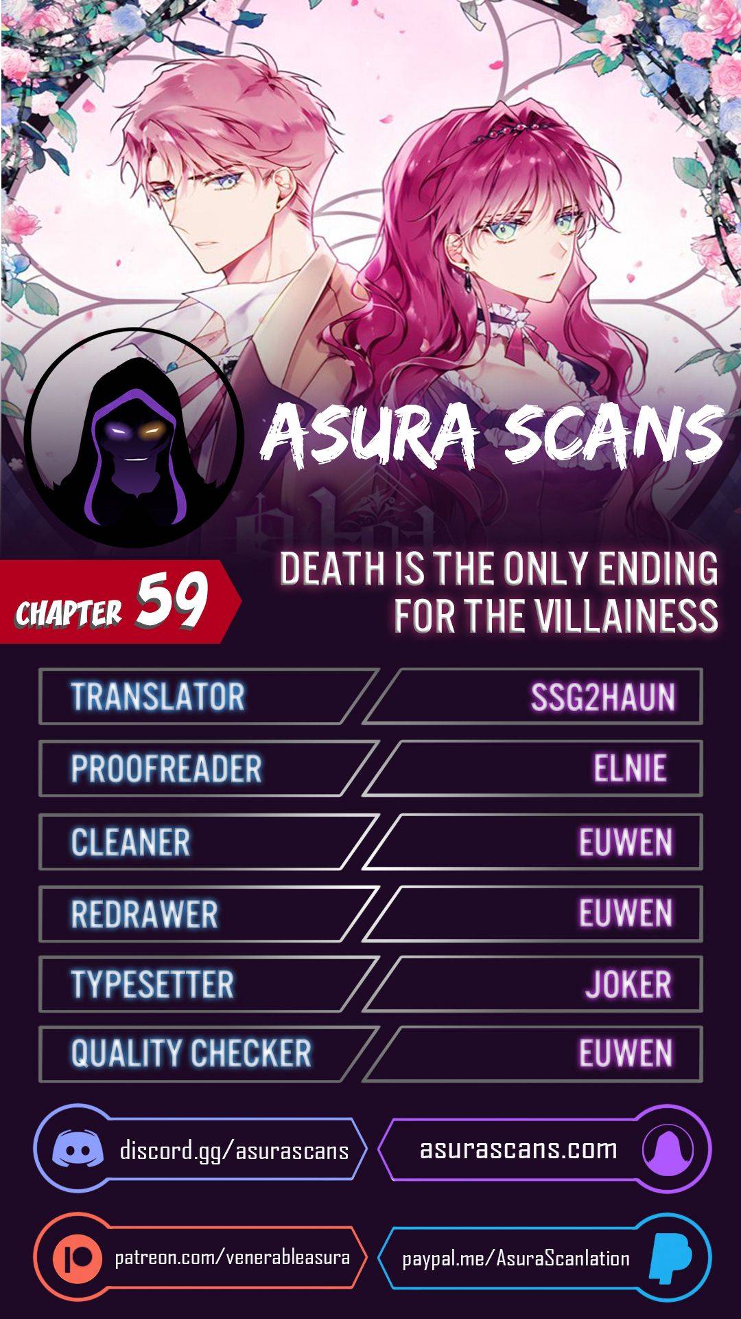 Death Is The Only Ending For The Villainess Chapter 59 — page 1