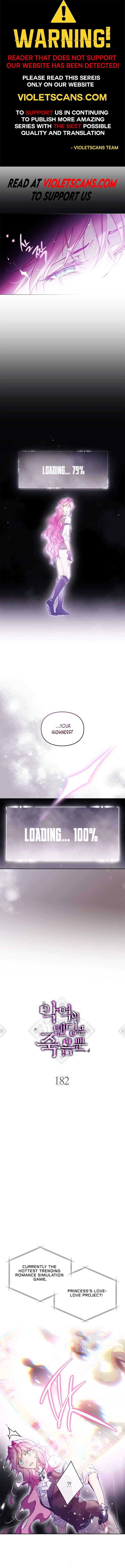 Death Is The Only Ending For The Villainess Chapter 182 — page 1