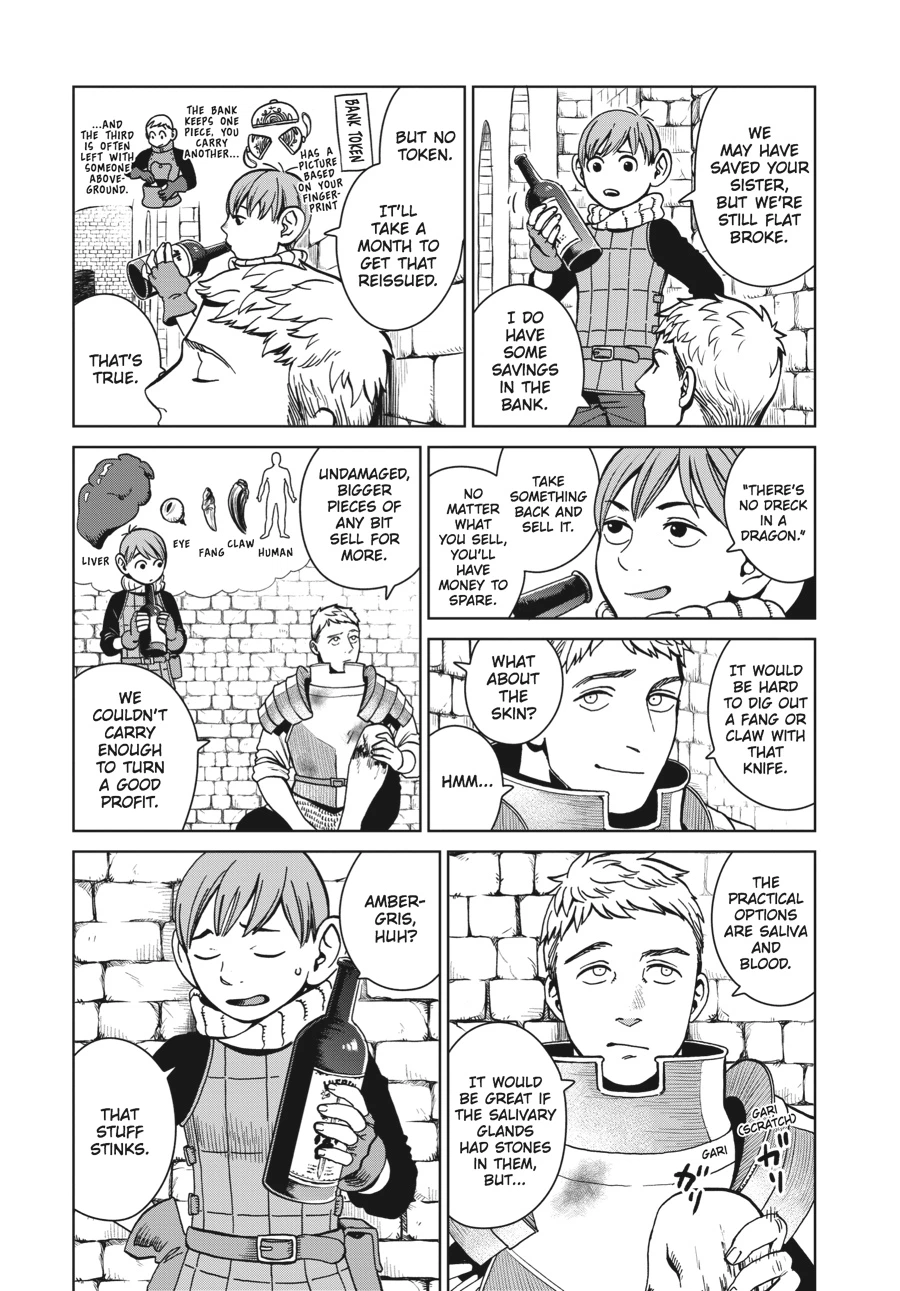 Delicious in Dungeon Chapter 28 — page 9