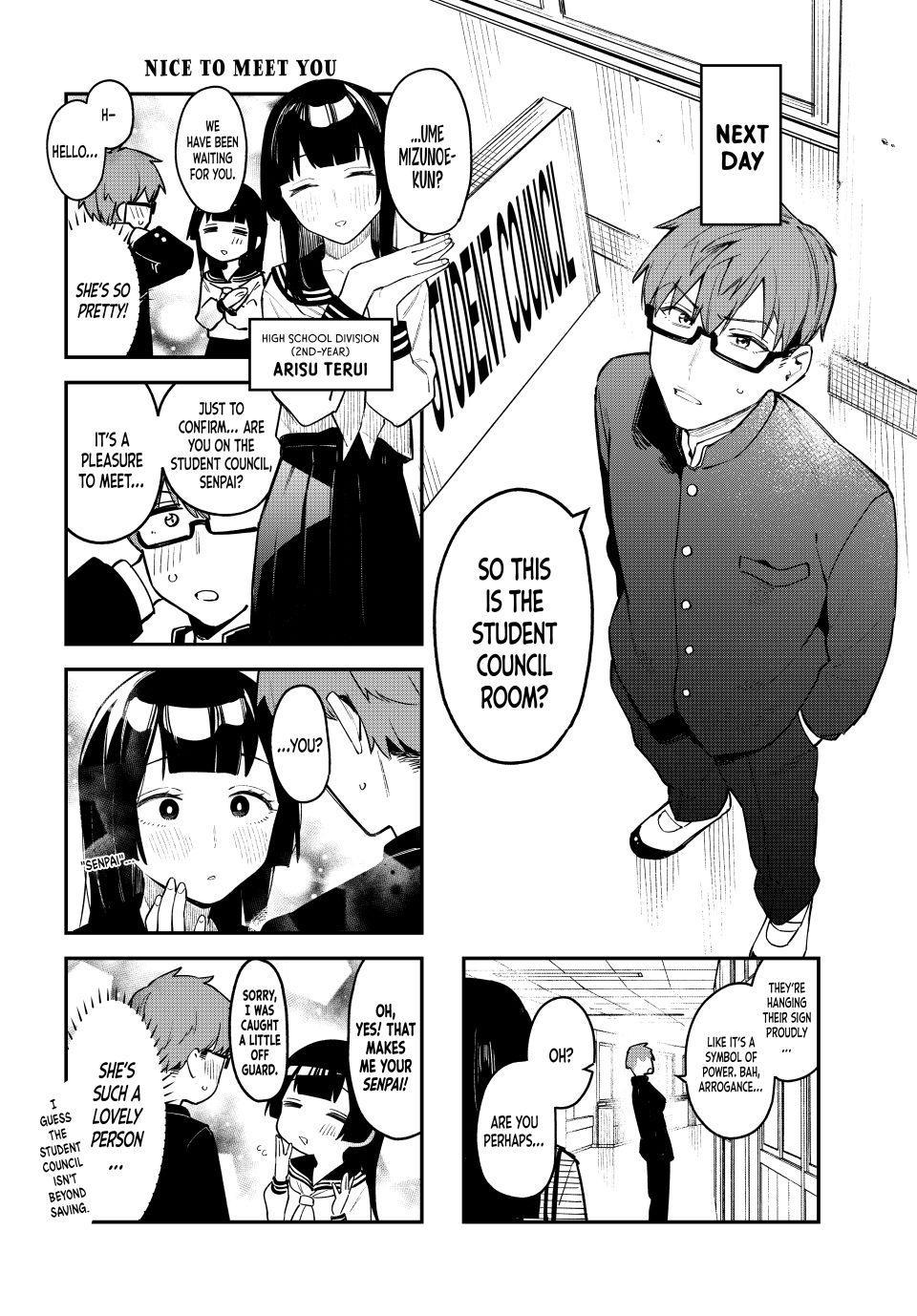 Even the Student Council Has Its Holes Chapter 1 — page 6