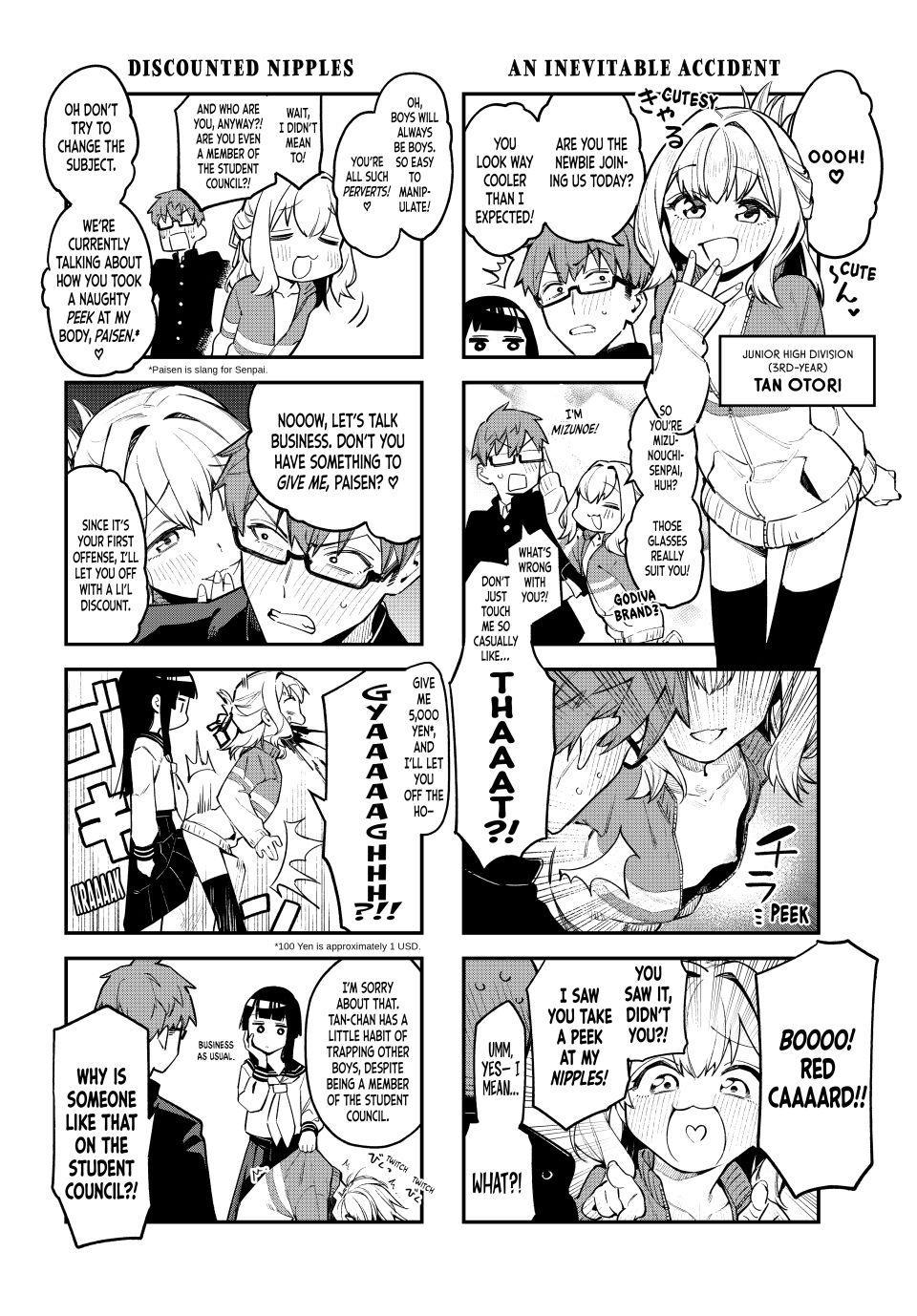 Even the Student Council Has Its Holes Chapter 1 — page 8