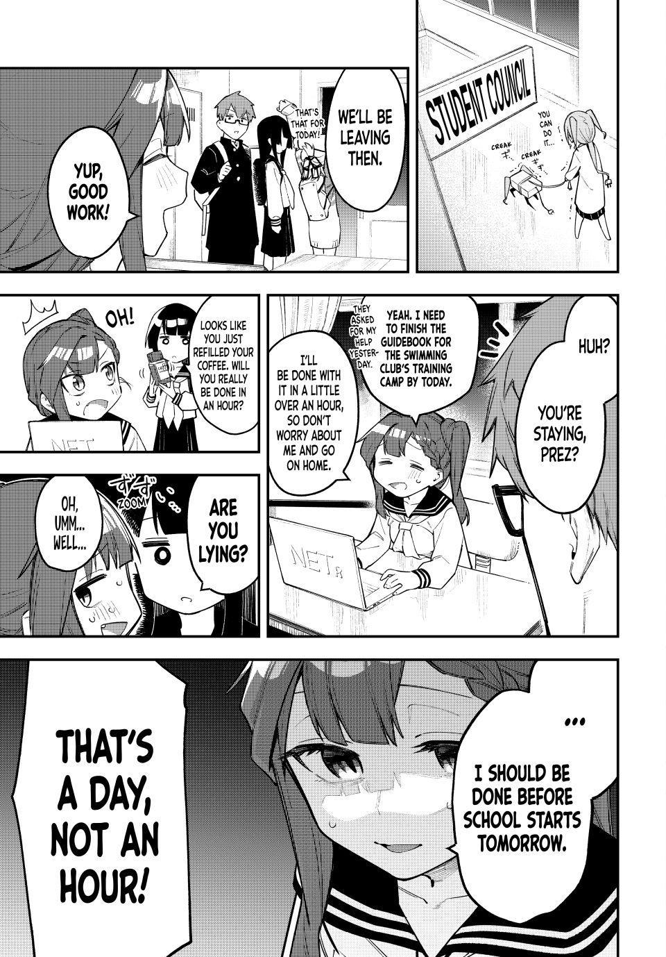 Even the Student Council Has Its Holes Chapter 4 — page 1