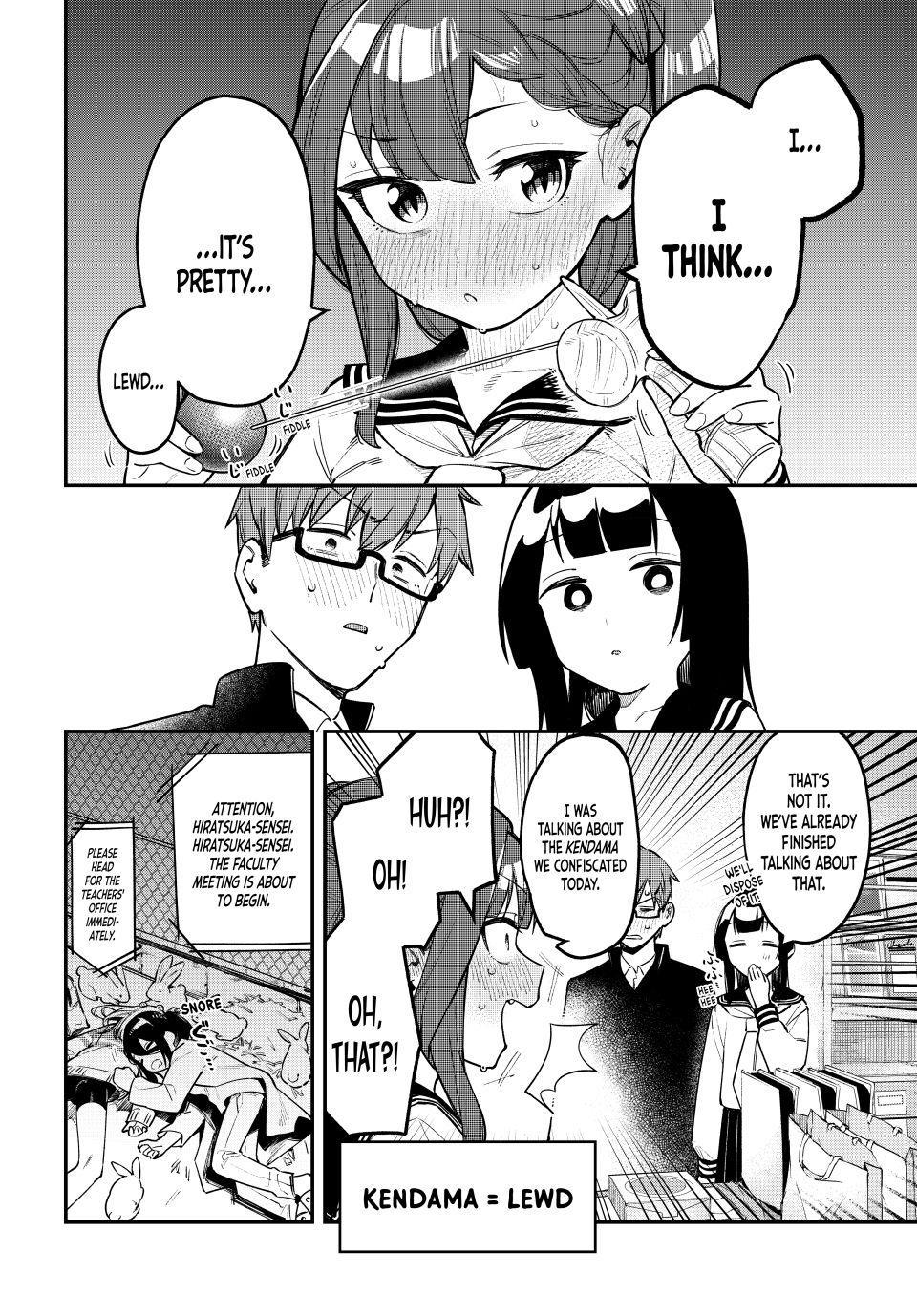Even the Student Council Has Its Holes Chapter 5 — page 8