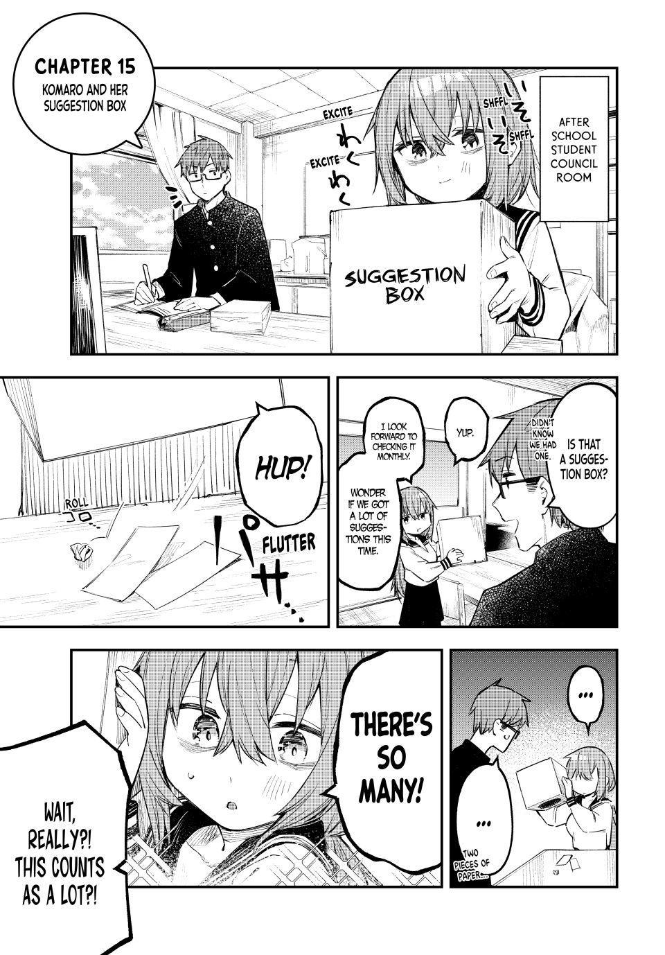 Even the Student Council Has Its Holes Chapter 15 — page 1