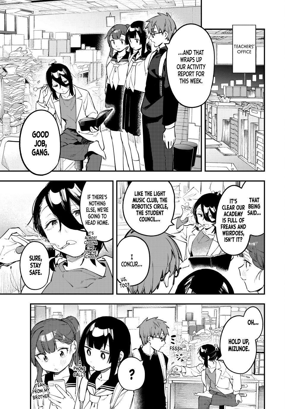 Even the Student Council Has Its Holes Chapter 25 — page 1
