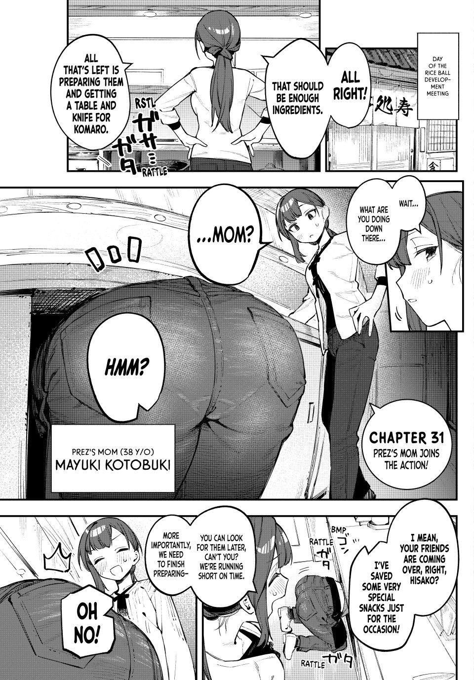 Even the Student Council Has Its Holes Chapter 31 — page 1