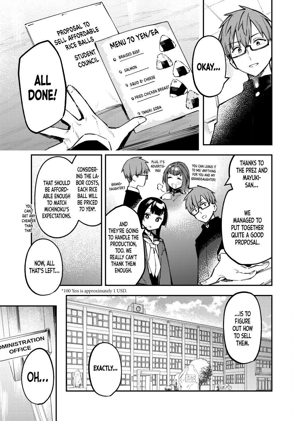 Even the Student Council Has Its Holes Chapter 33 — page 1