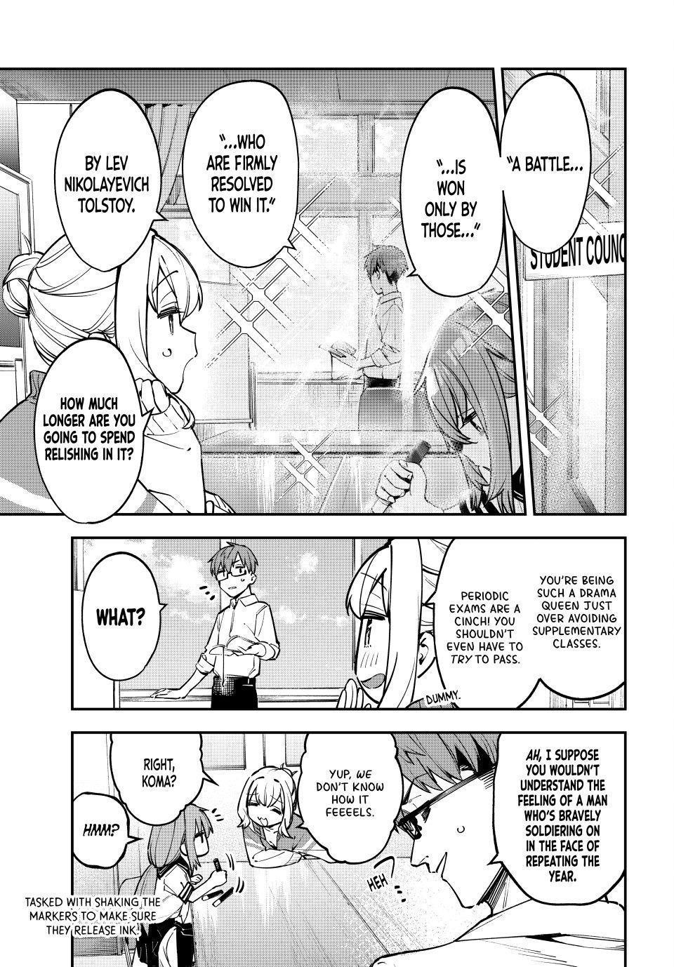 Even the Student Council Has Its Holes Chapter 60 — page 1