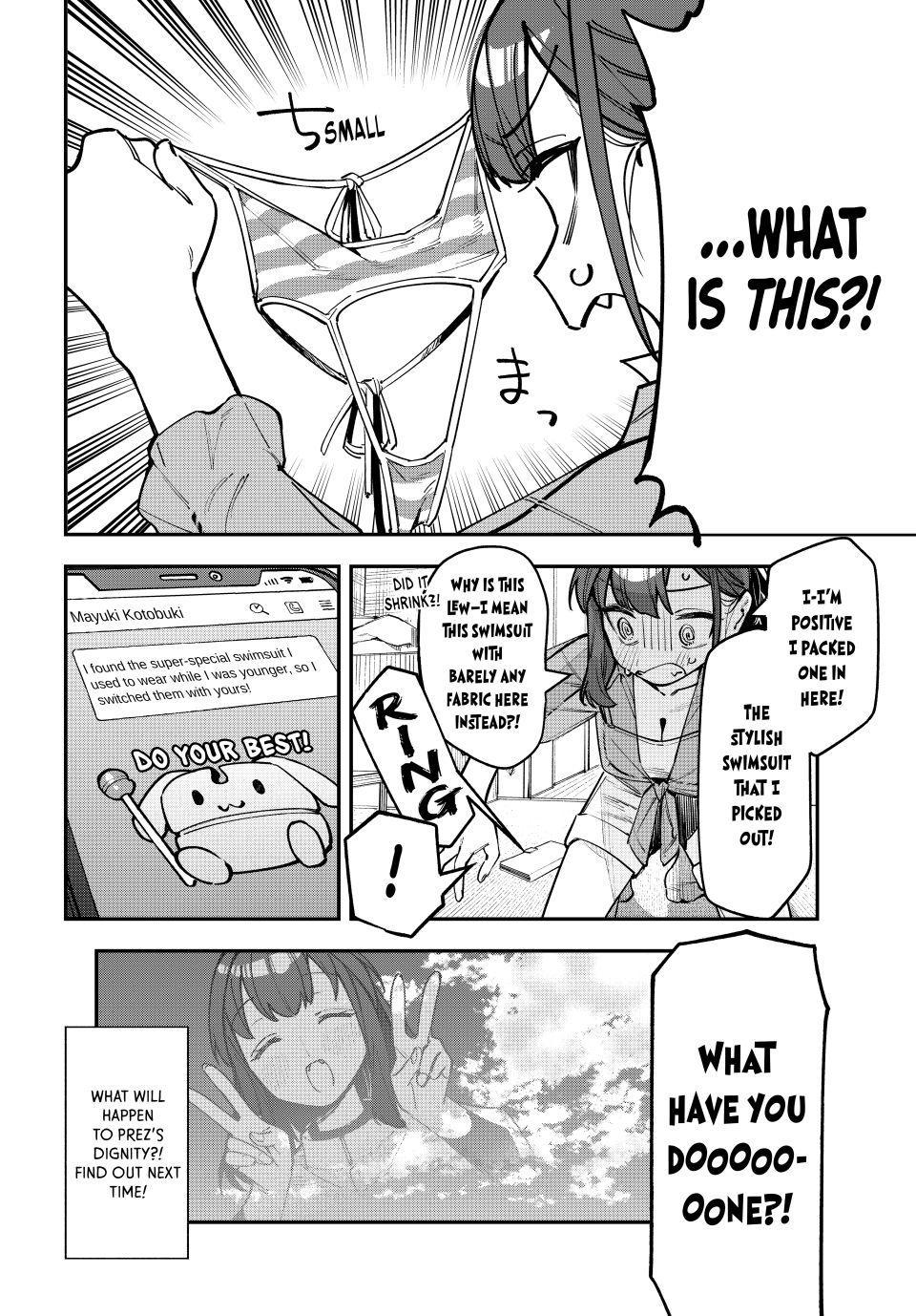 Even the Student Council Has Its Holes Chapter 66 — page 8