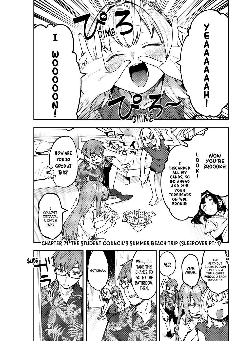 Even the Student Council Has Its Holes Chapter 71 — page 1