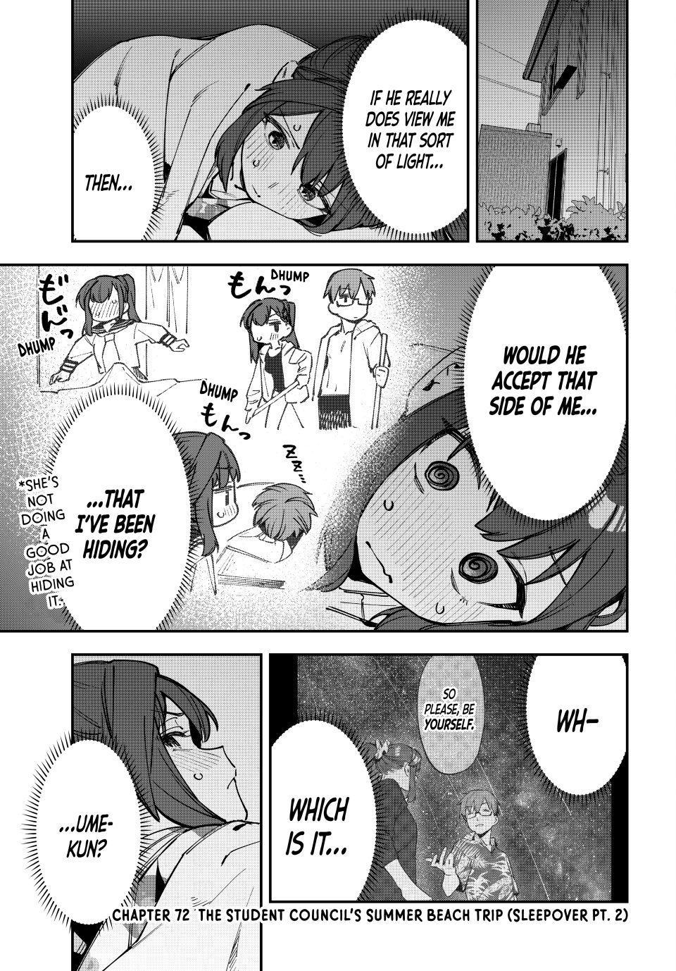Even the Student Council Has Its Holes Chapter 72 — page 1