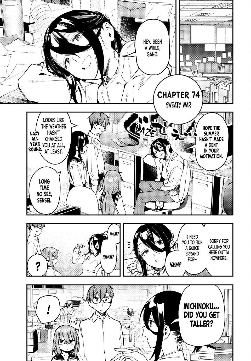 Even the Student Council Has Its Holes Chapter 74 — page 1