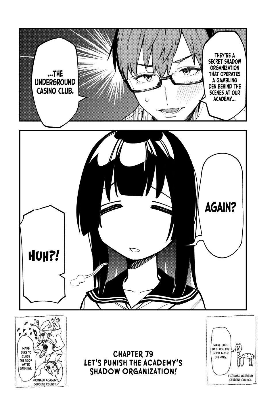 Even the Student Council Has Its Holes Chapter 79 — page 4