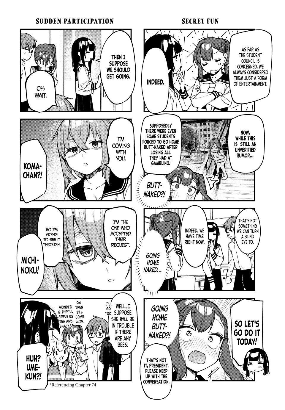 Even the Student Council Has Its Holes Chapter 79 — page 6
