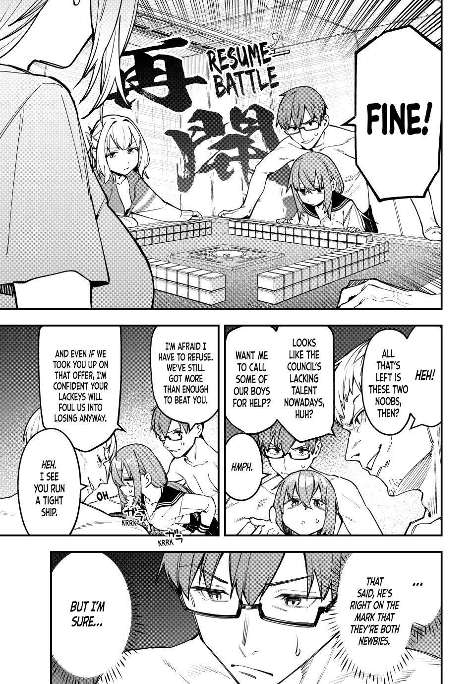 Even the Student Council Has Its Holes Chapter 83 — page 9