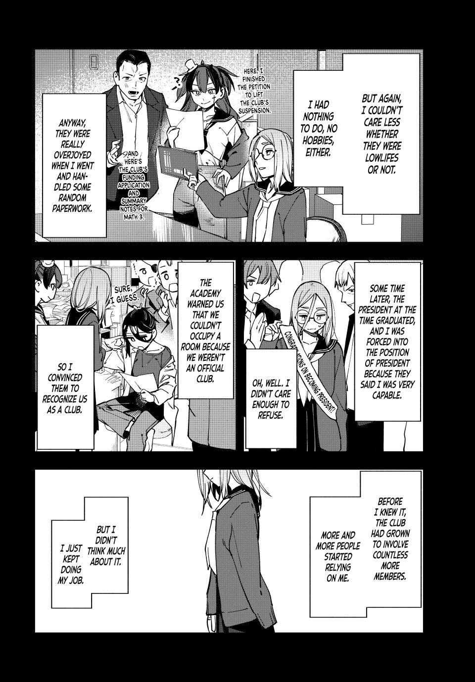 Even the Student Council Has Its Holes Chapter 92 — page 8