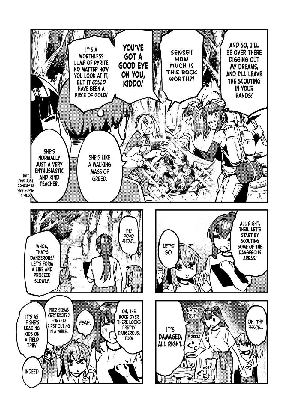 Even the Student Council Has Its Holes Chapter 96 — page 3