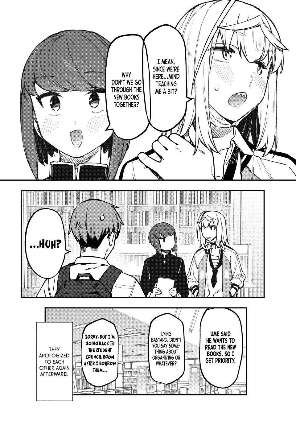 Even the Student Council Has Its Holes Chapter 110 — page 8