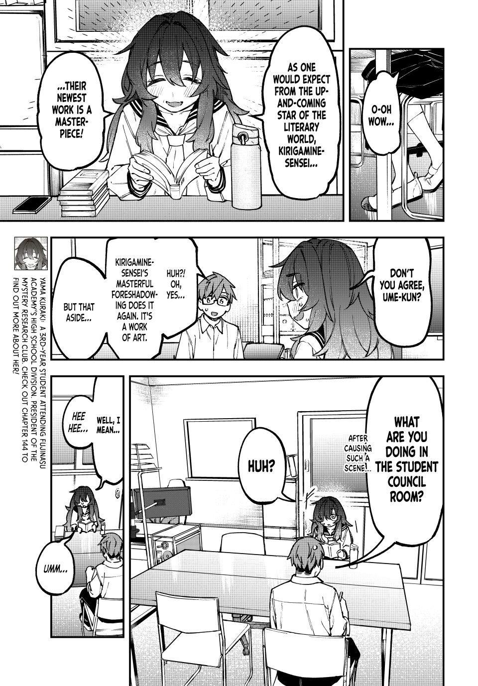 Even the Student Council Has Its Holes Chapter 145 — page 1