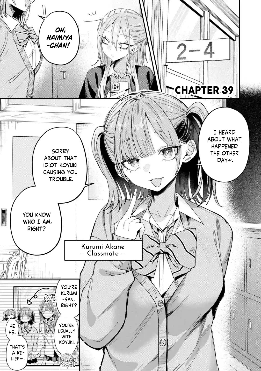 Haimiya Is Scary Cute Chapter 39 — page 1