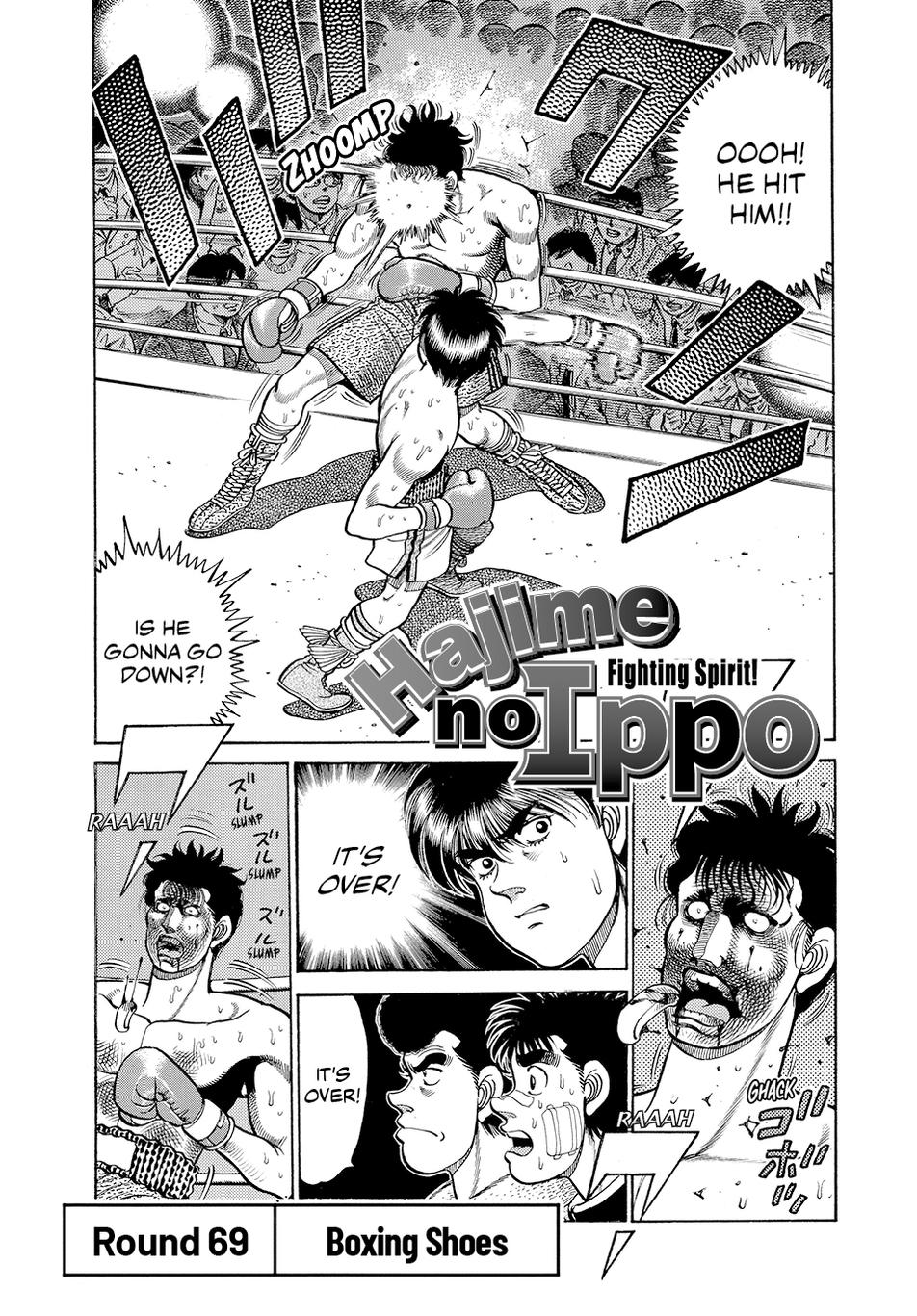 Hajime no Ippo Chapter 69 — page 1