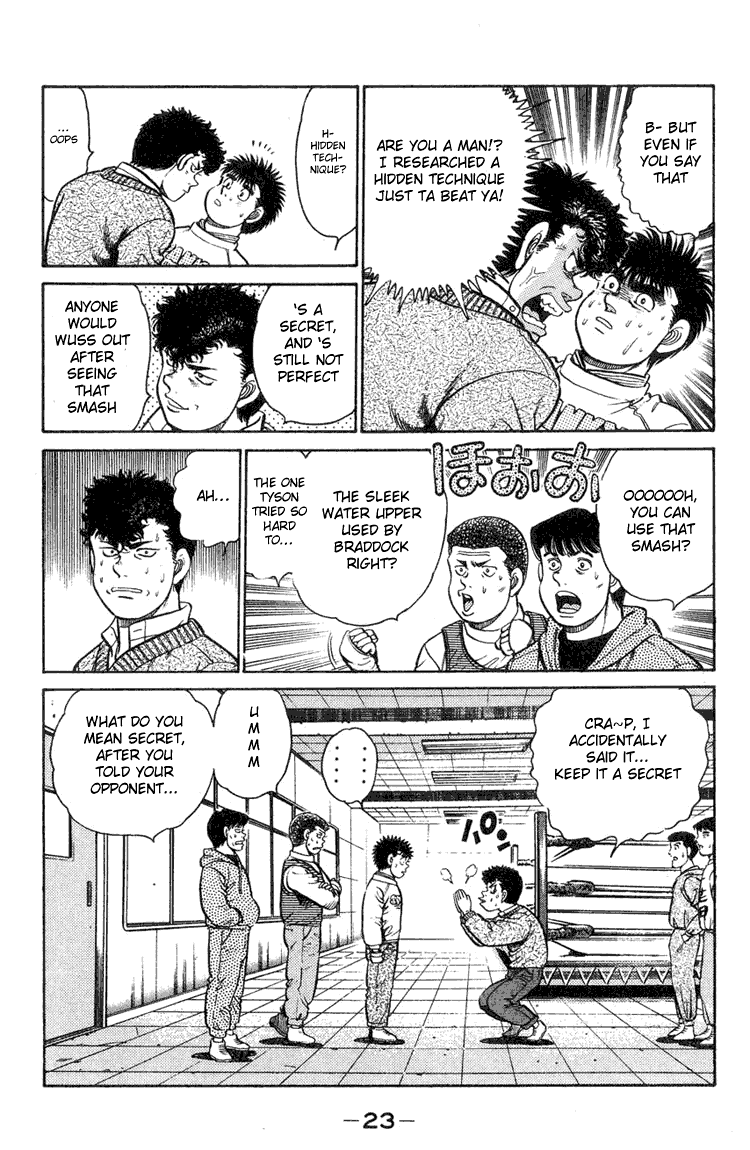 Hajime no Ippo Chapter 88 — page 21