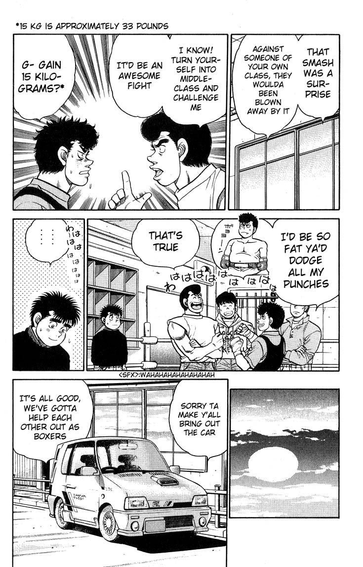 Hajime no Ippo Chapter 91 — page 8