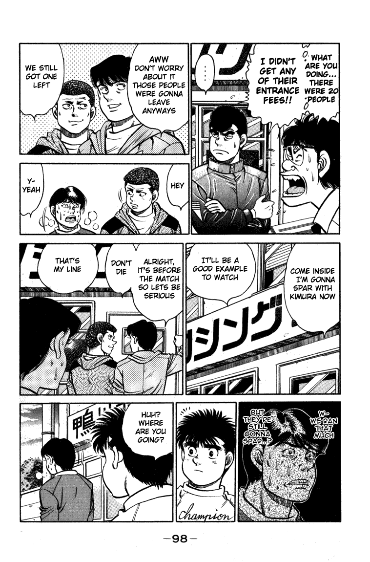 Hajime no Ippo Chapter 110 — page 16