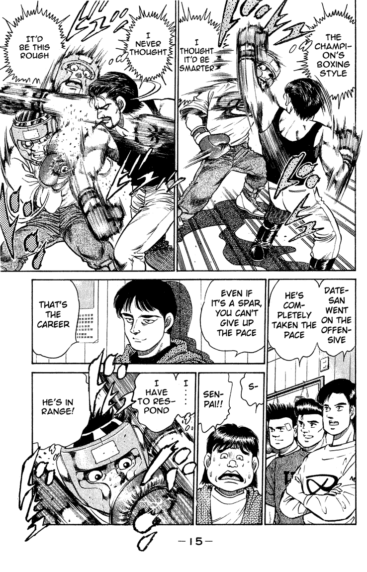 Hajime no Ippo Chapter 115 — page 15