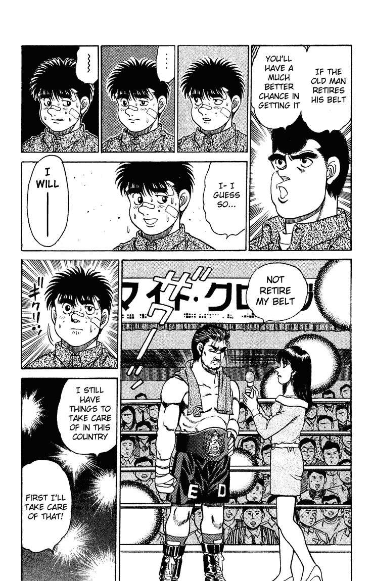 Hajime no Ippo Chapter 124 — page 18