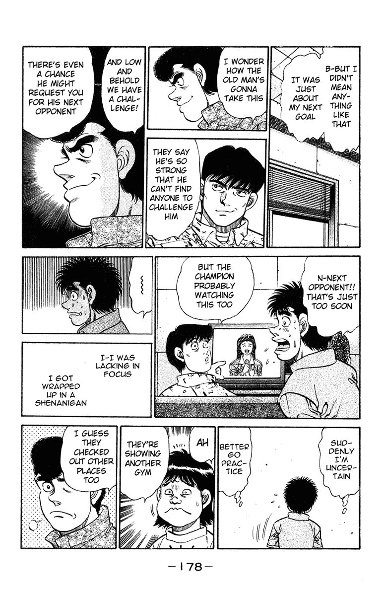 Hajime no Ippo Chapter 132 — page 15