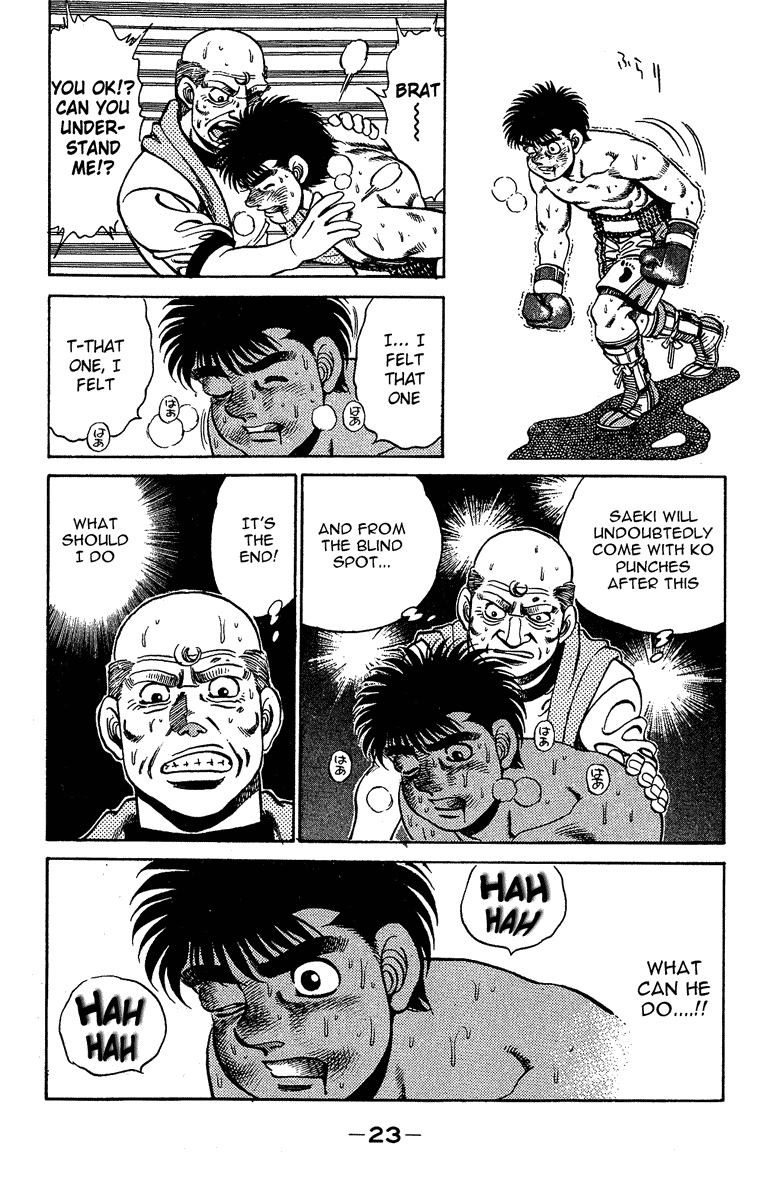 Hajime no Ippo Chapter 142 — page 21