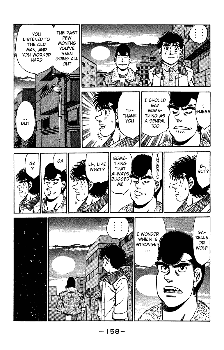 Hajime no Ippo Chapter 158 — page 16
