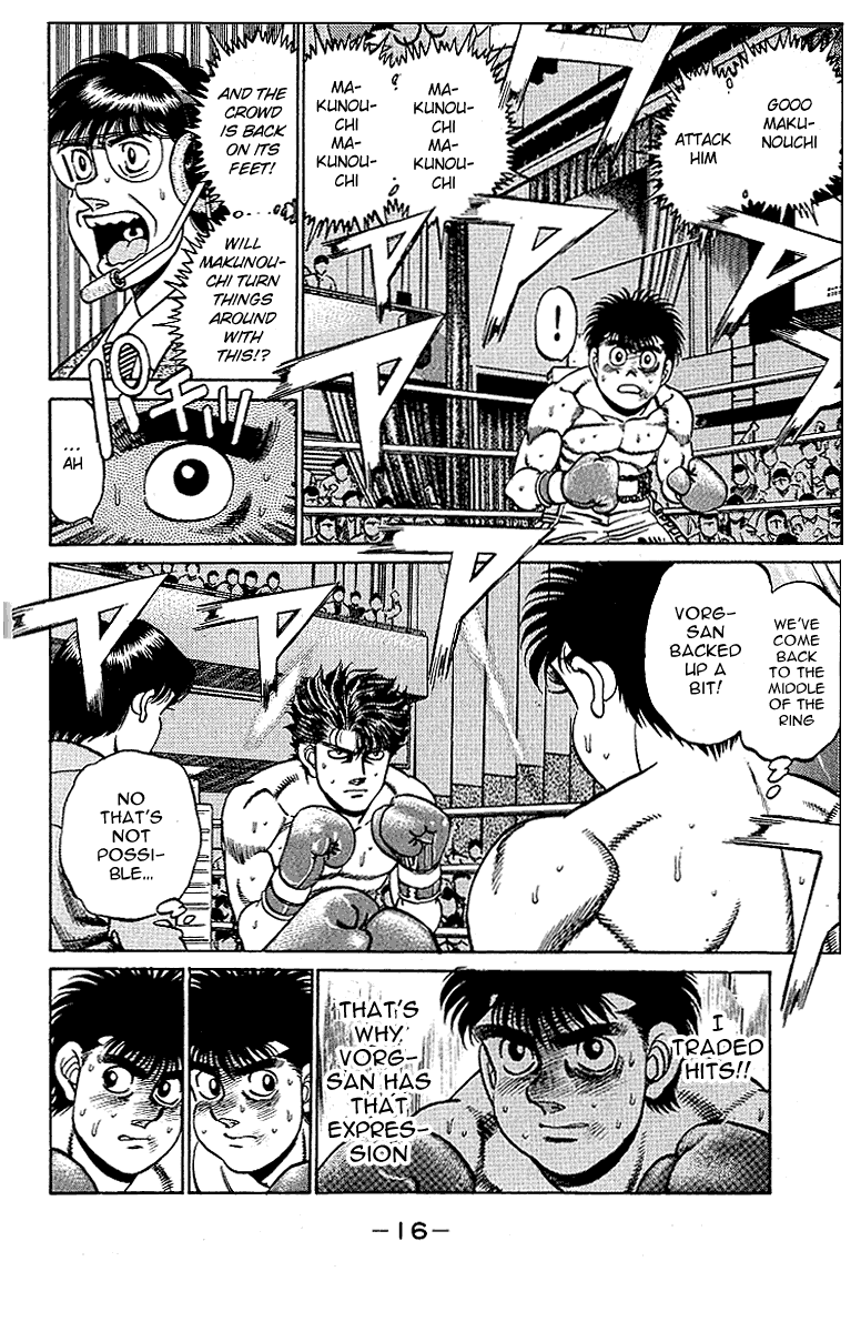 Hajime no Ippo Chapter 160 — page 16