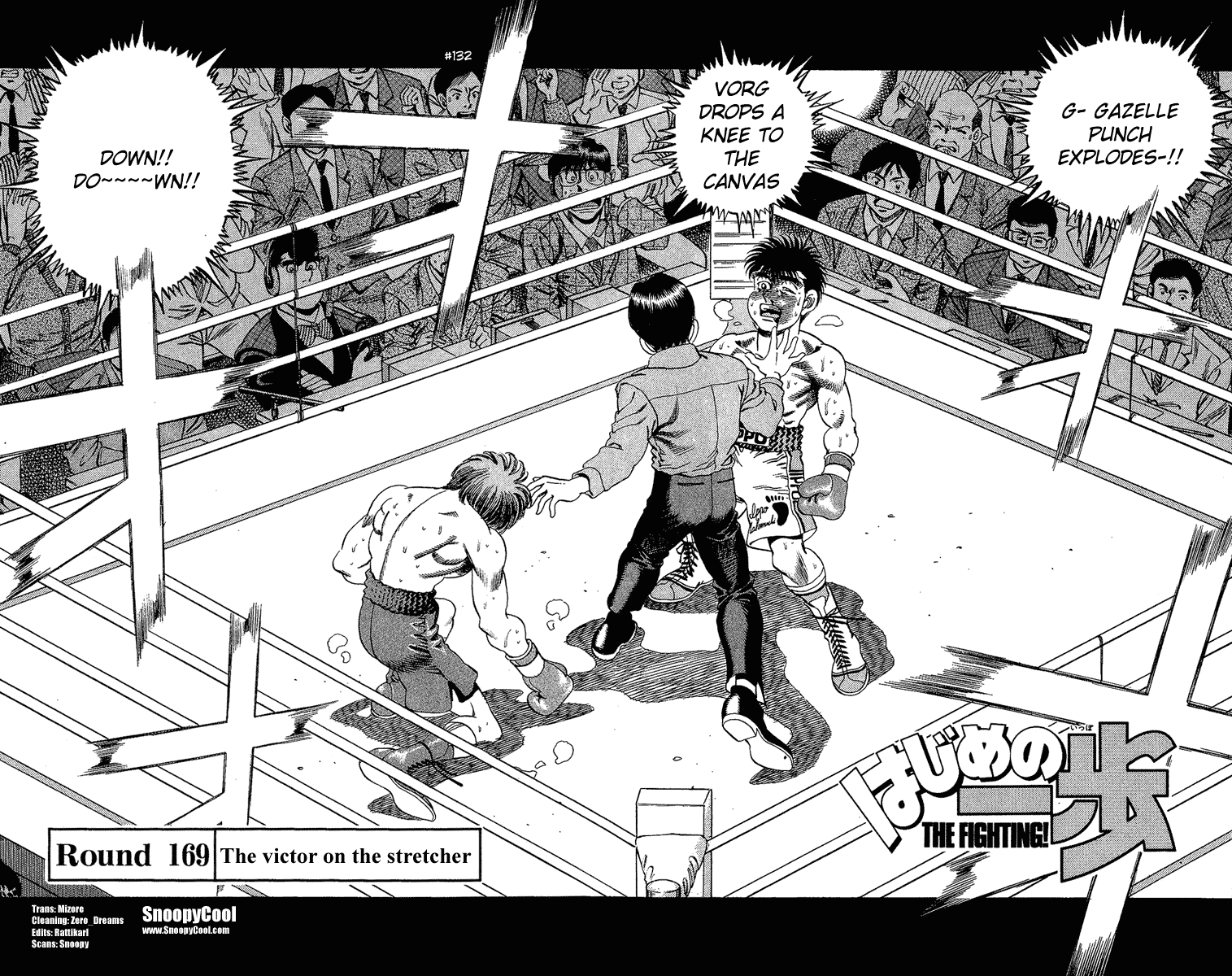 Hajime no Ippo Chapter 169 — page 1