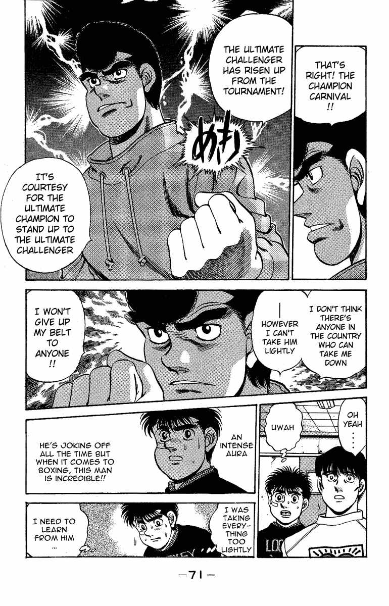 Hajime no Ippo Chapter 173 — page 8