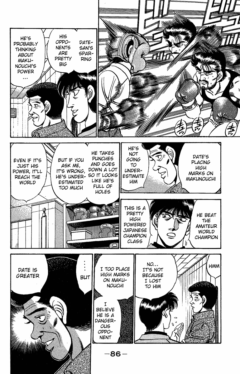 Hajime no Ippo Chapter 174 — page 4