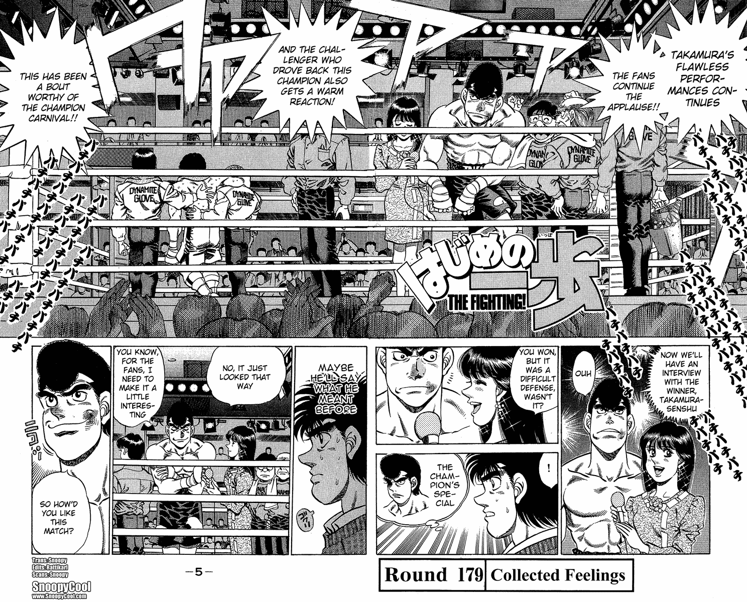 Hajime no Ippo Chapter 179 — page 4