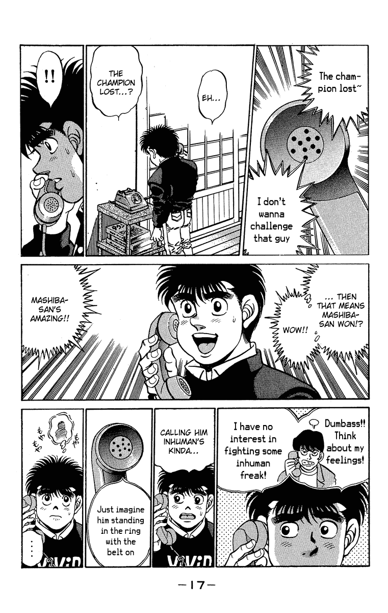 Hajime no Ippo Chapter 179 — page 16