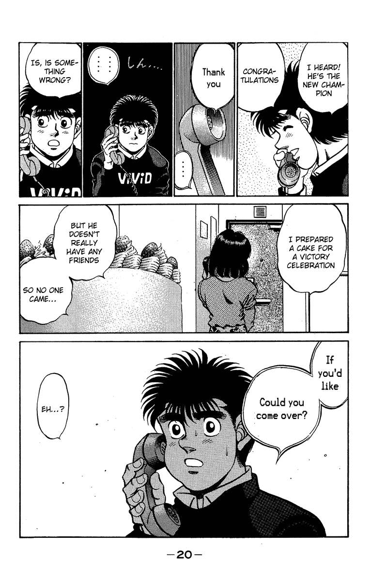 Hajime no Ippo Chapter 179 — page 19