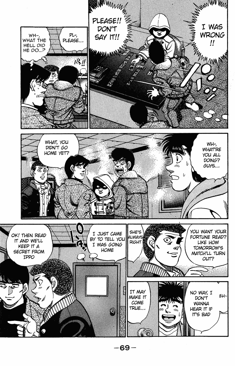 Hajime no Ippo Chapter 182 — page 9